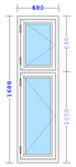 Sidehengsla 480x1688 (venstre hengsla)